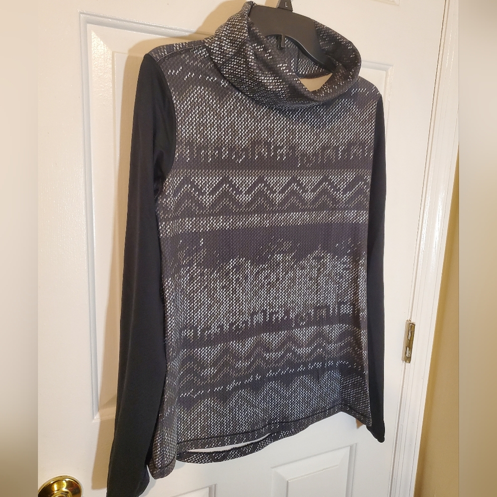 Nike Pro Hyperwarm Performance Geometric Patterne… - image 2